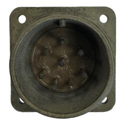 AN3102A-20-7P Veam Mil Spec Circular Connector Olive Drab