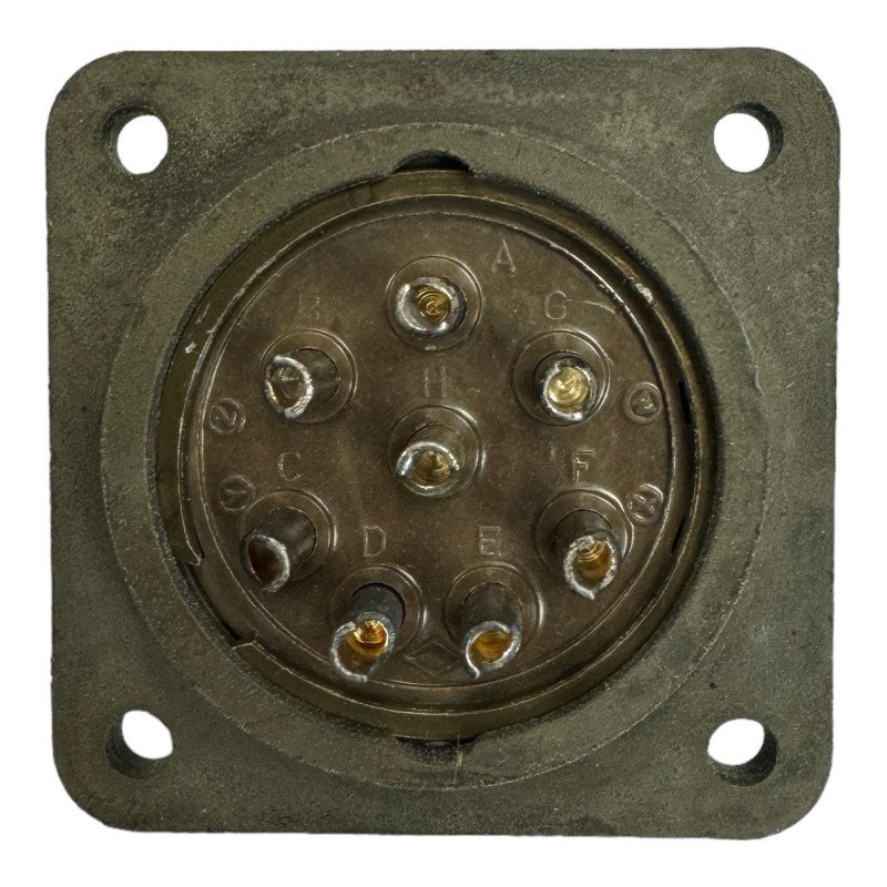 AN3102A-20-7P Veam Mil Spec Circular Connector Olive Drab