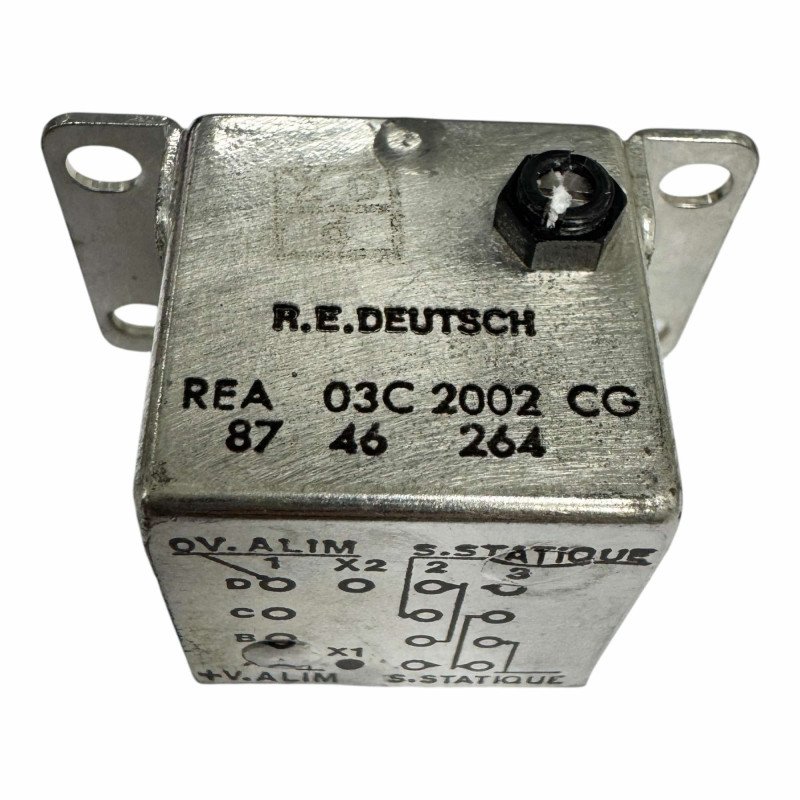 REA 03C 2002 CG REA03C2002CG Compagnie Deutsch Mil Spec Electromagnetic Relay