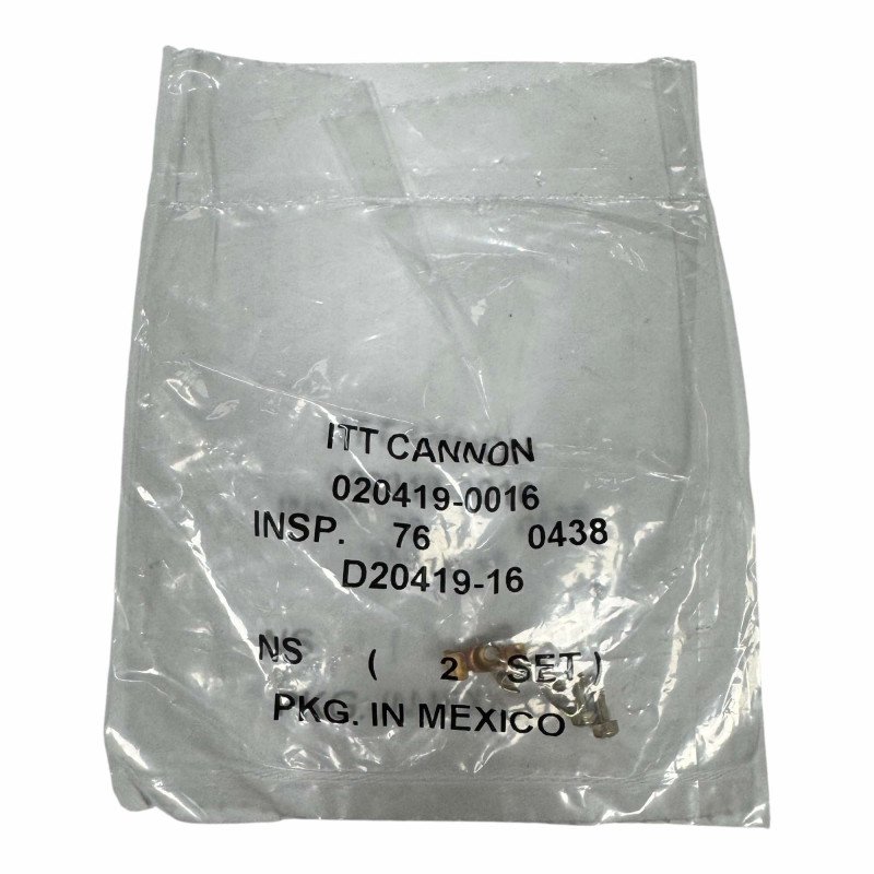 020419-0016 ITT Cannon D Sub Connector Jack Screw