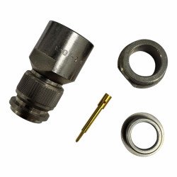 N5-10-3 TED RF Connector TNC (m) Straight Clamp Plug