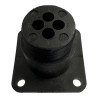 182917-1 Tyco AMP Standard Circular Power Connector 4POS