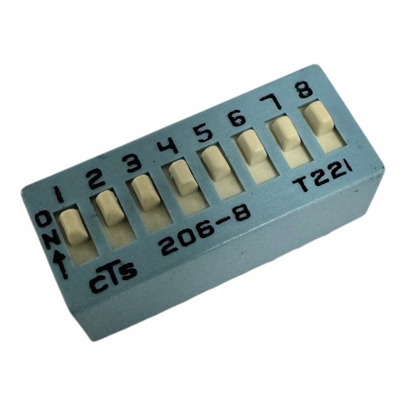 CTS206-8 8 Position Dip Switch