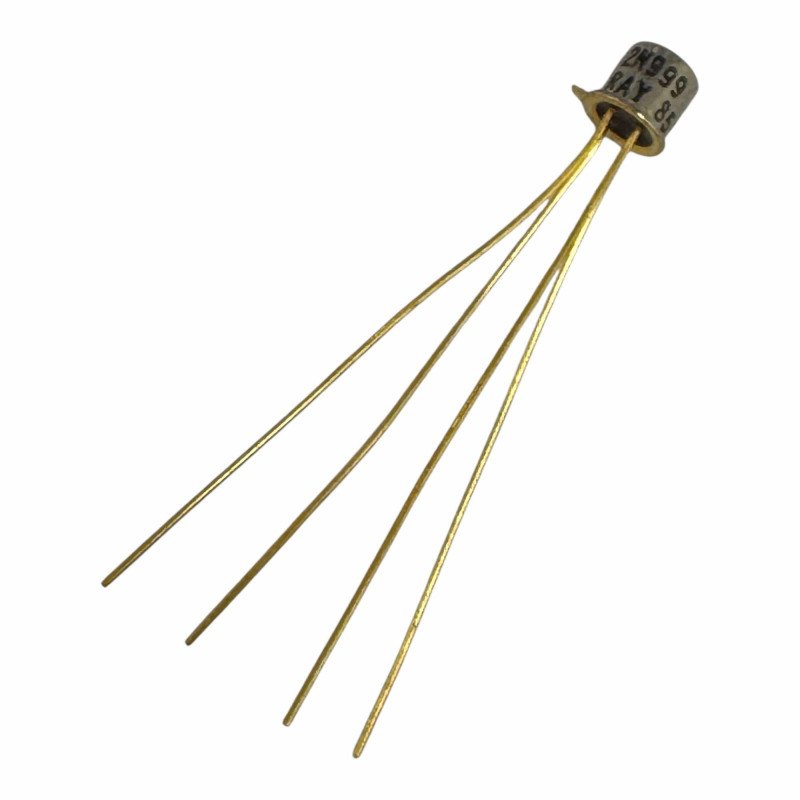 2N999 Raytheon NPN Goldpin Transistor