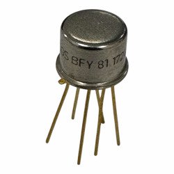BFY81 SGS Silicon Dual NPN Goldpin Transistor