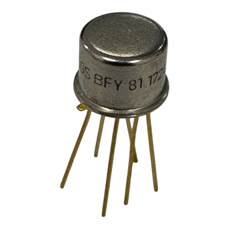 BFY81 SGS Silicon Dual NPN Goldpin Transistor