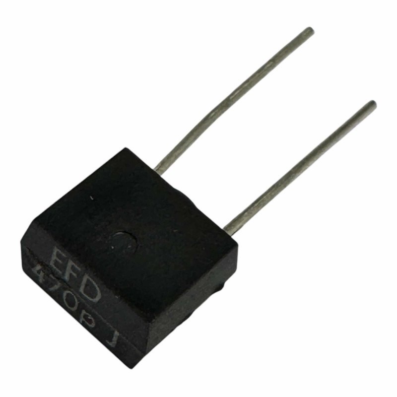 CA154 EFD Radial Mica Film Capacitor 470pF 250V 5%