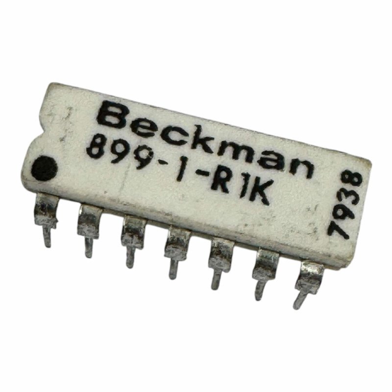 899-1-R1K Beckman 14 Pin Network Reistor 1K 2%