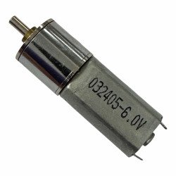 16GA050 DC Gear Motor 200rpm 6V 3mm Shaft Diameter