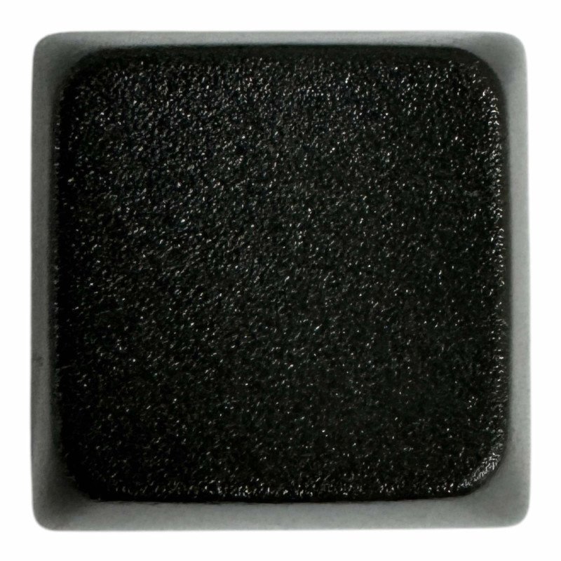 MB1-D Black Button Cross Type Black 18.5x18.5mm