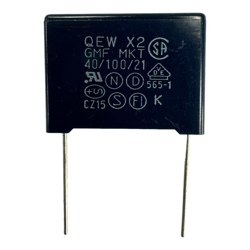 Capacitor Safety GMF MKT 40/100/21 0.22uf 250VAC 25x20x10mm