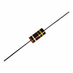 Carbon Film Resistor 3.9Kohm 3K9 2W 5% [QTYx1]