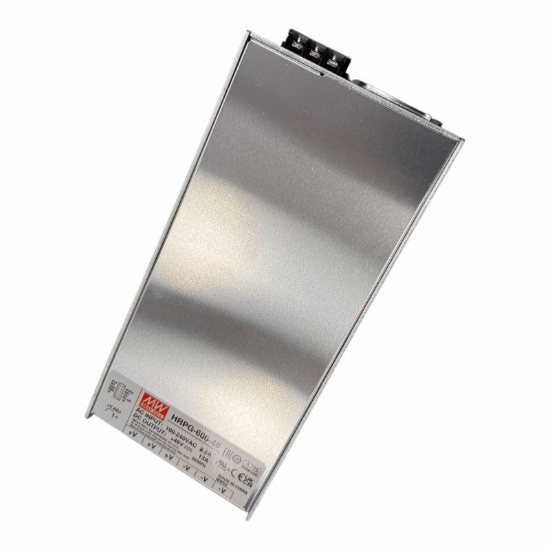 HRPG-600-48 Mean Well Switching Power Supply, Closed, 624W, PFC 48V, 13A,