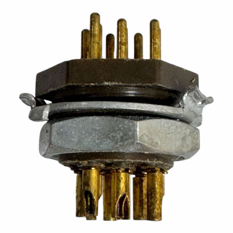 C9-20P Continental Circular Mil Spec Connector Gold Pins 5935-00-201-2449