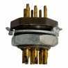 C9-20P Continental Circular Mil Spec Connector Gold Pins 5935-00-201-2449