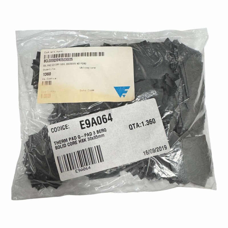 E9A064 Thermal Pad Solid Core HSK 30x35x0.5mm [QTYx1360]
