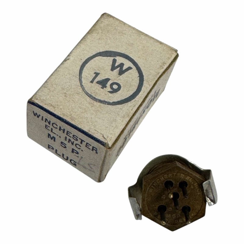 M5P Winchester Circular Mil Spec Connector 5 Position Male