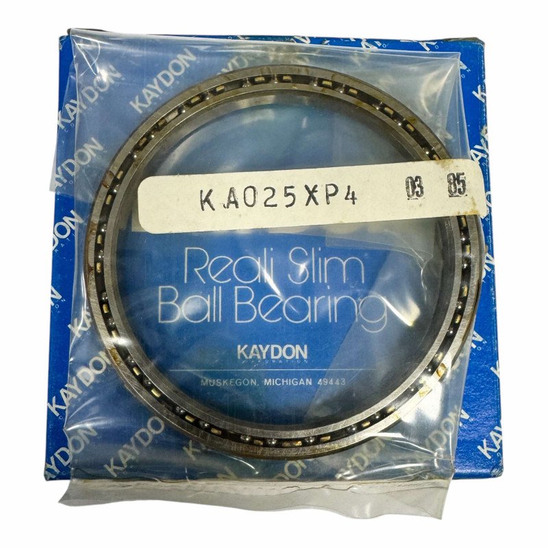 KA025XP4 Kaydon Four Point Contact Bearing OD:76.5mm ID:62.5mm W:6.85mm