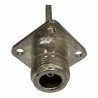 Huber Suhner RF Coaxial Semi Rigid Cable N Type (f) to SMA (m) Angled 20cm