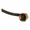 Huber Suhner RF Coaxial Semi Rigid Cable N Type (f) to SMA (m) Angled 20cm