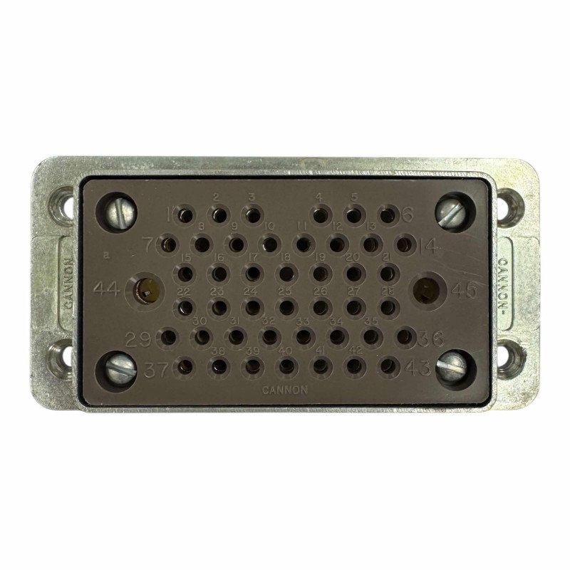 DPD-45-33S-L Cannon Circular Mil Spec Connector 5935-00-539-0259