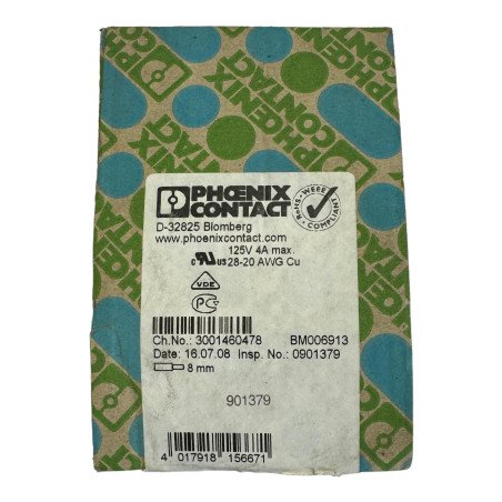 Phoenix Contact FK-MCP 1,5-STW Terminal Connectors - Lot Of 5