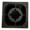 3RW3-15 Dark Grey Pushbutton 18.5x18mm