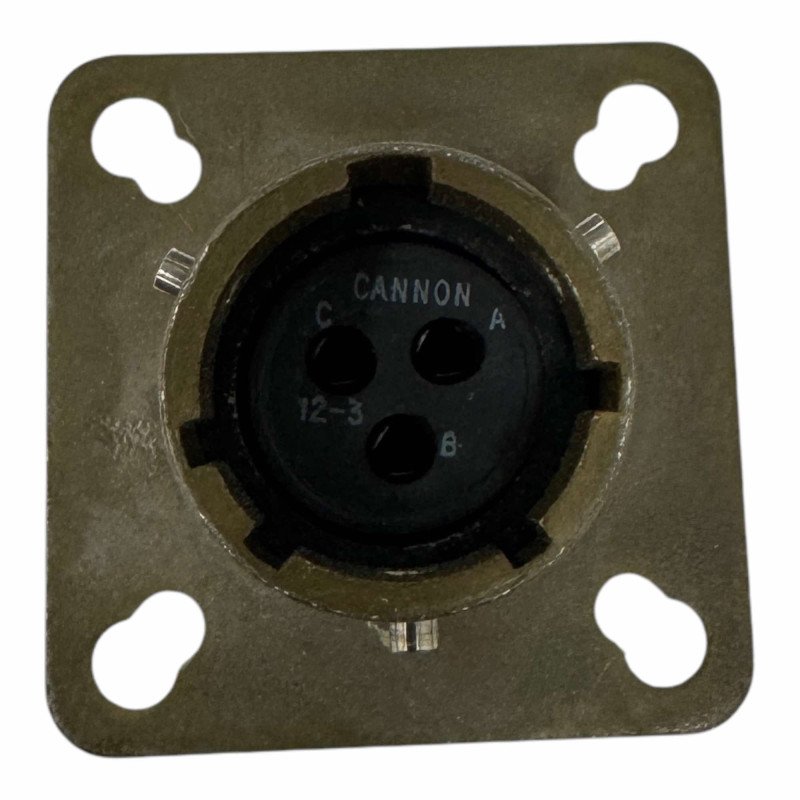 MS3127E12-3P ITT Cannon Circular Mil Spec Connector