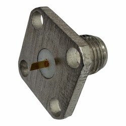 5762CCSF CDI RF Connector SMA (f) 4 Hole Flange Jack 26.5Ghz 50Ohm