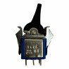 7646 Apem Rocker Switch Panel Mount DPDT 7646A-U812