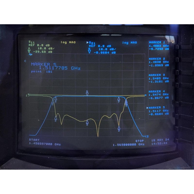 IB1025 BSC Bandpass Filter BPF SMA(f) 1485-1540Mhz