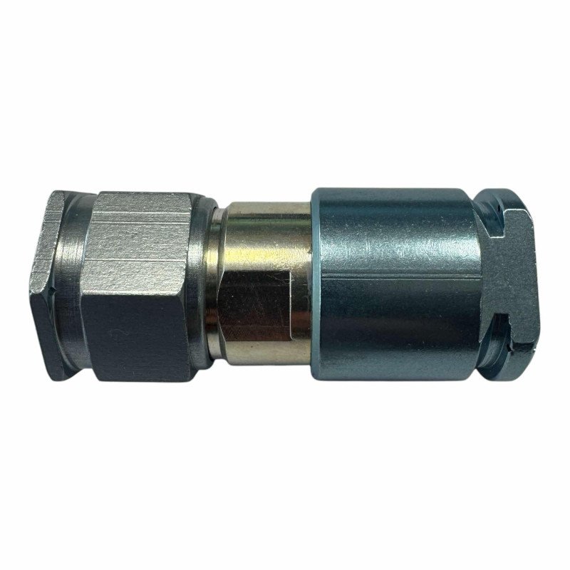OSN-401-A375 Omni Spectra RF Connector N Type (m) Aluminum For Jacketed Semi Rigid Cable ⌀9.8mm