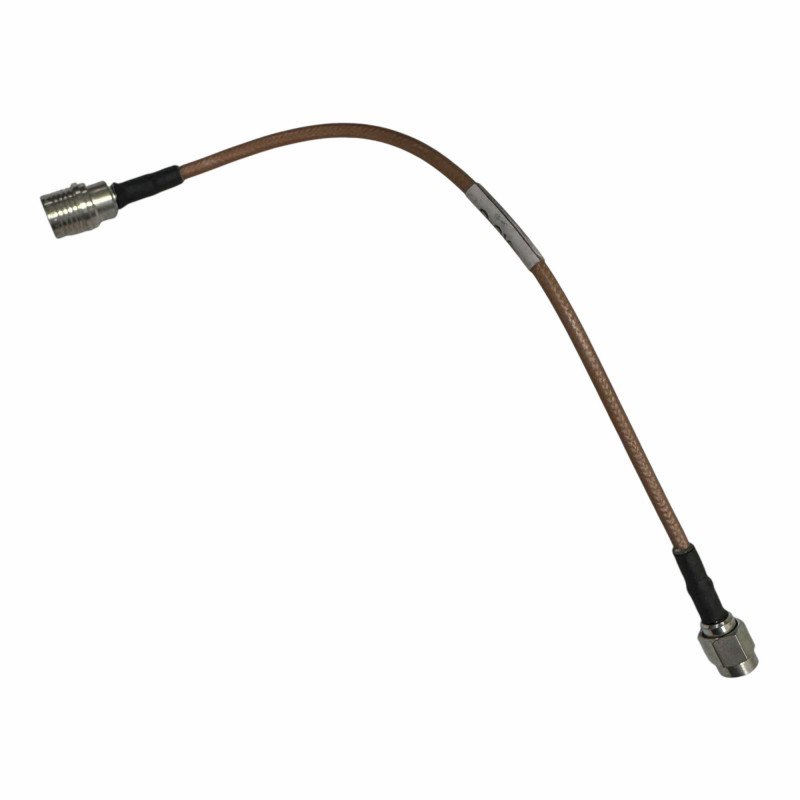 Huber Suhner QMA(m) To SMA(m) Coaxial Cable 20cm