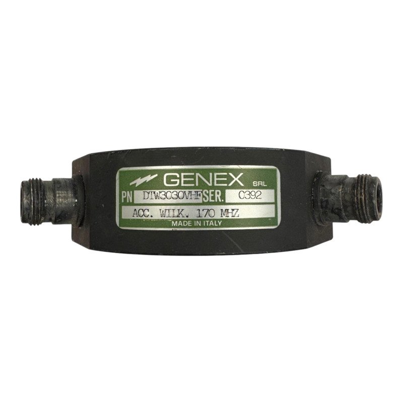 DTW3030VHF Genex Power Splitter Wilkinson 2 Way VHF 120-170Mhz