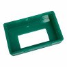 AML52N10 Rectangular Pushbutton Switch Cap Green Color Snap Fit 25x15.3mm