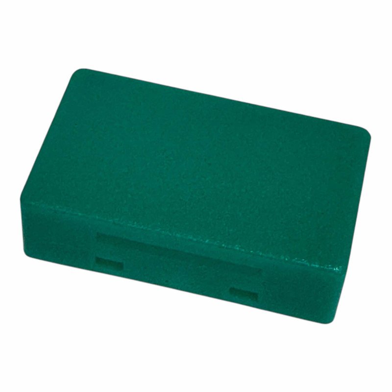 AML51F10G Rectangular Pushbutton Switch Cap Green Color Snap Fit 25x15.5mm