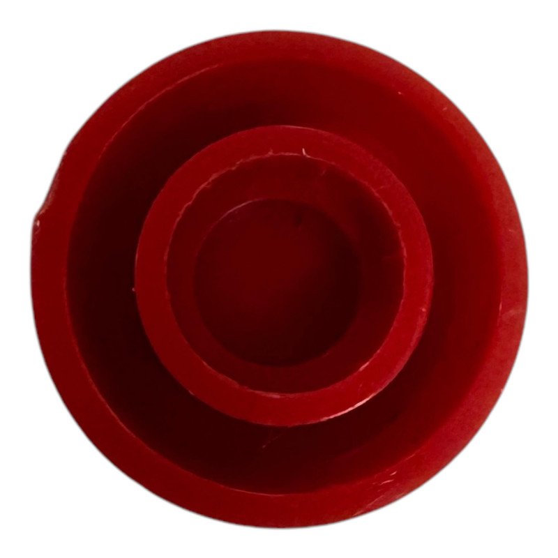 20-17254-02 Secme Red Circular Hood Cap 13mm