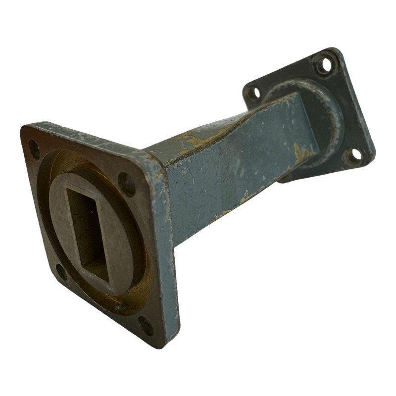 736 Waveguide Fixed Section Angled 45Degree WR62 WR-62 L:100mm