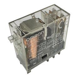 G2R-2-SN Omron General Purpose Relay 24Vdc DPDT PCB Mount