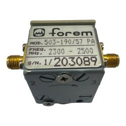 503-190/57 Forem Coaxial Circulator 2300-2500Mhz Vswr -24db Isol -18db Loss 0.4db