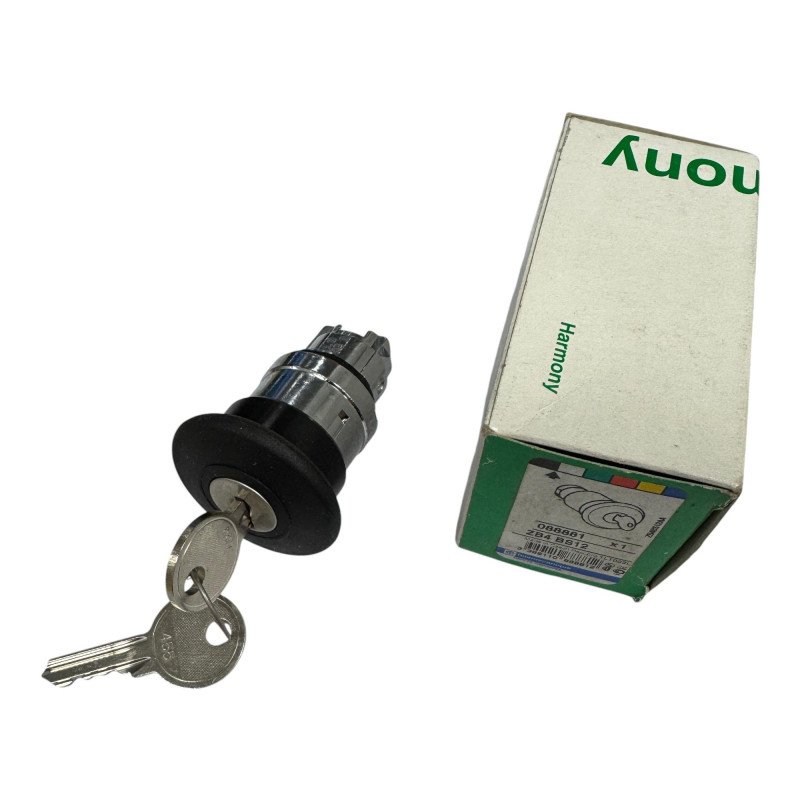 ZB4BS12 Schneider Black Key Pushbutton Switch