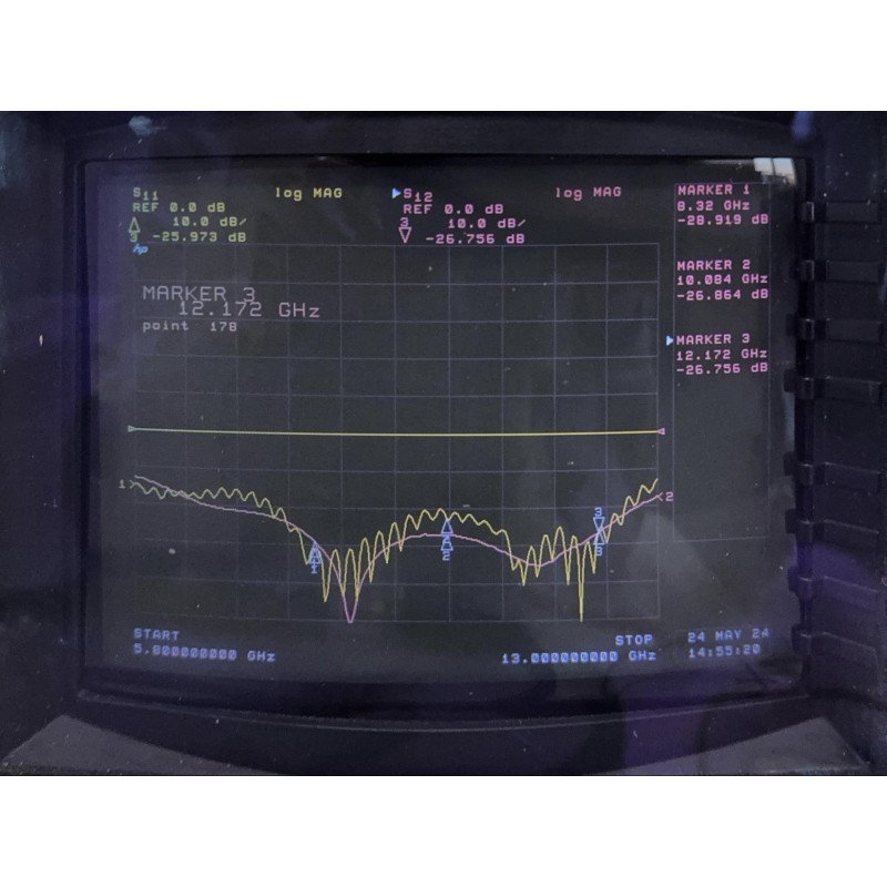 VL-1035 AMLABS Coaxial Circulator 8300-12000Mhz Vswr -26db Isol -26db Loss 0.6db