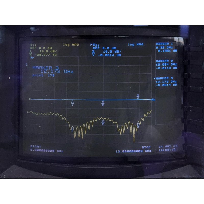 VL-1035 AMLABS Coaxial Circulator 8300-12000Mhz Vswr -26db Isol -26db Loss 0.6db