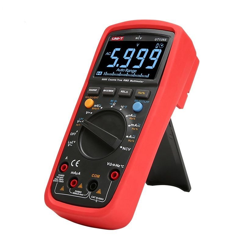 UT139S True RMS Digital Multimeter AC DC CAT III 600V