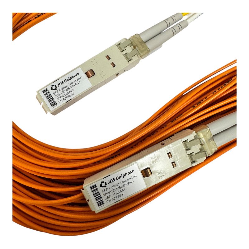 52P6537 SFP Fiber Optic Patchcord Cable 25m 0.03-0.04dB Loss