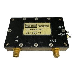 ICUL16040 RHC IF Amplifier IF:160Mhz (155-175Mhz) G:18db -12Vdc SMA