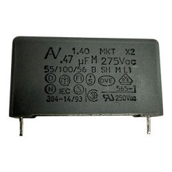 1.40MKT Arcotronics Capacitor Radial Film 0.47Uf 470nF 250V 32x17x9mm