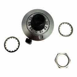11-1-11 Spectrol Model 11 25.4 mm Diameter Eleven Turn Dial Knob