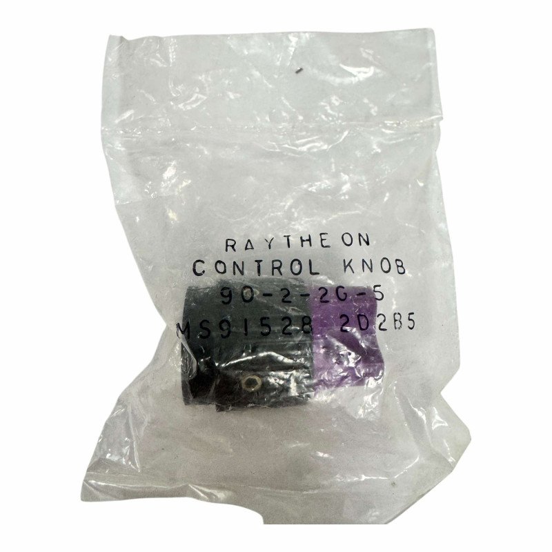 MS91528-2D2B5 Raytheon Mil Spec Control Violet Tactile Knob