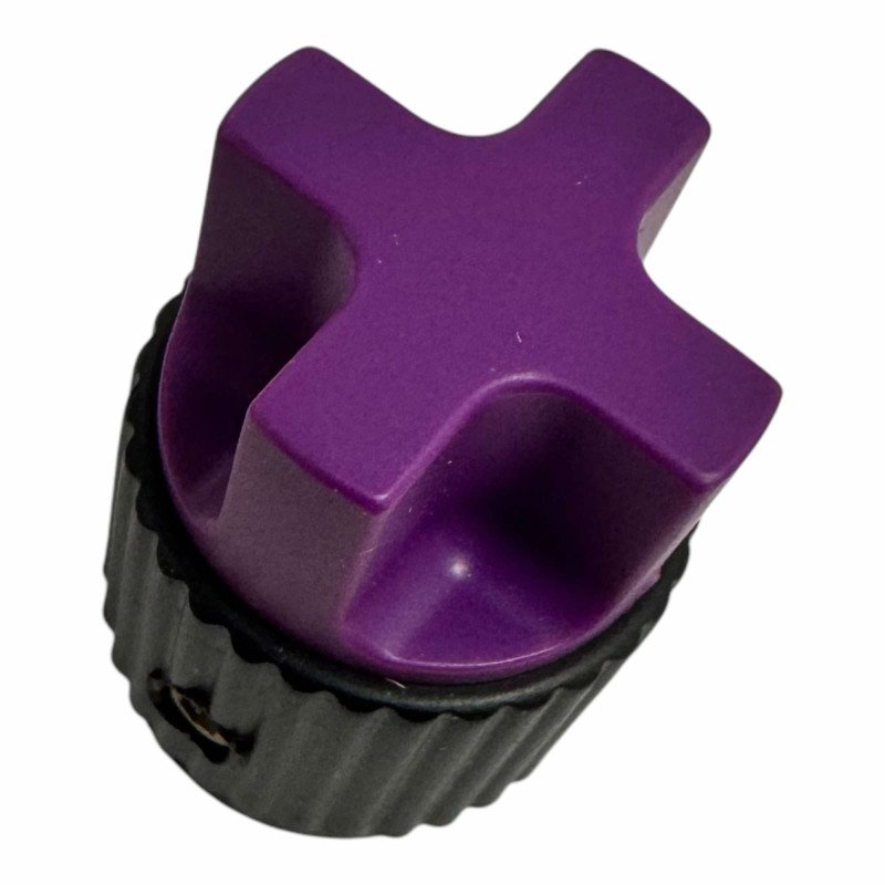 MS91528-2D2B5 Raytheon Mil Spec Control Violet Tactile Knob